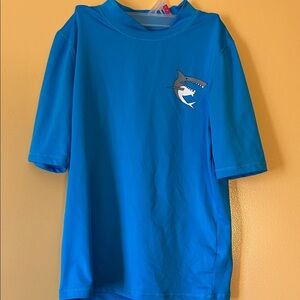 Cat & Jack Bright Blue Swim Shirt